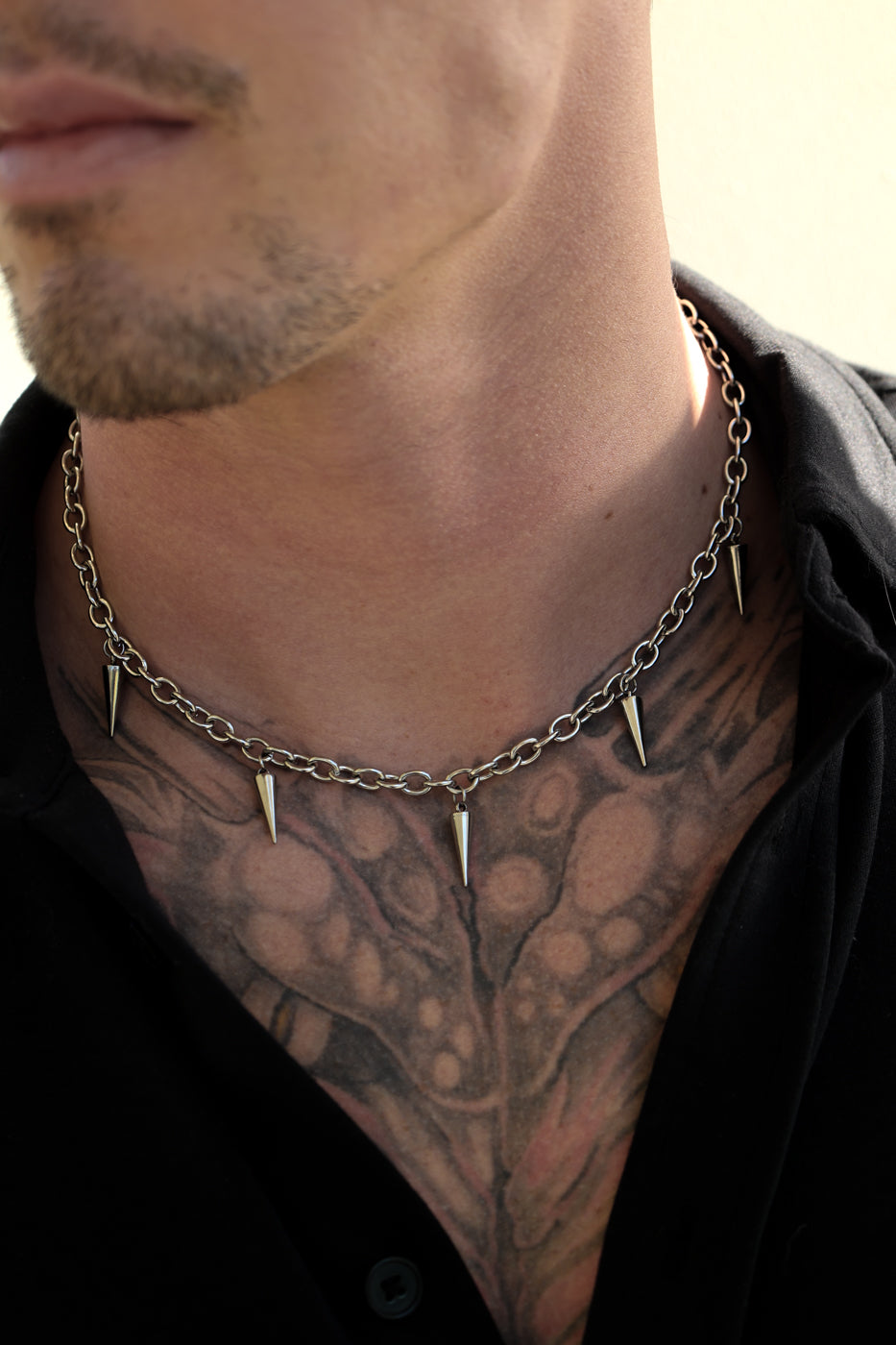 Dog Pound Spike Cable Chain Necklace – Filth Generation