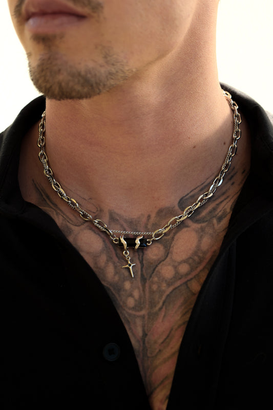 Skylit Scars Chain Necklace