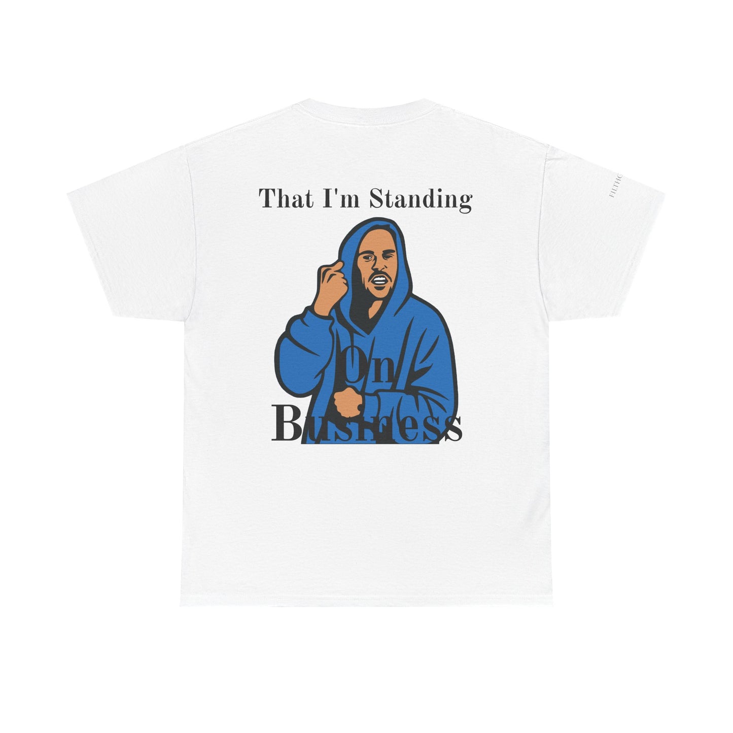 Its Not Clocking To You Minimalist Funny T-Shirt  Unisex Heavy Cotton Tee by FilthGen.co, Subtle Sarcasm Shirt, Statement Graphic Tee