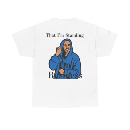 Its Not Clocking To You Minimalist Funny T-Shirt  Unisex Heavy Cotton Tee by FilthGen.co, Subtle Sarcasm Shirt, Statement Graphic Tee